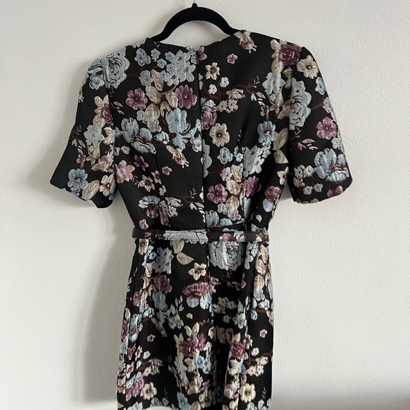 Gal Meets Glam Presley Floral Jacquard Dress, size 2 - Picture 5 of 5